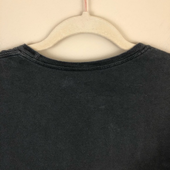 The North Face Tee Shirt Womens M Gray Graphic Spellout Short Sleeves - Picture 4 of 7